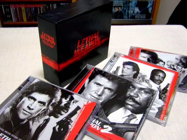 『リーサル・ウェポン』のCD８枚組ボックスセットのサントラ盤