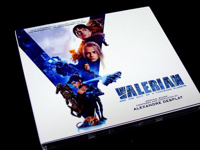 今週買ったサントラ盤　『VALERIAN AND THE CITY OF A THOUSAND PLANETS』