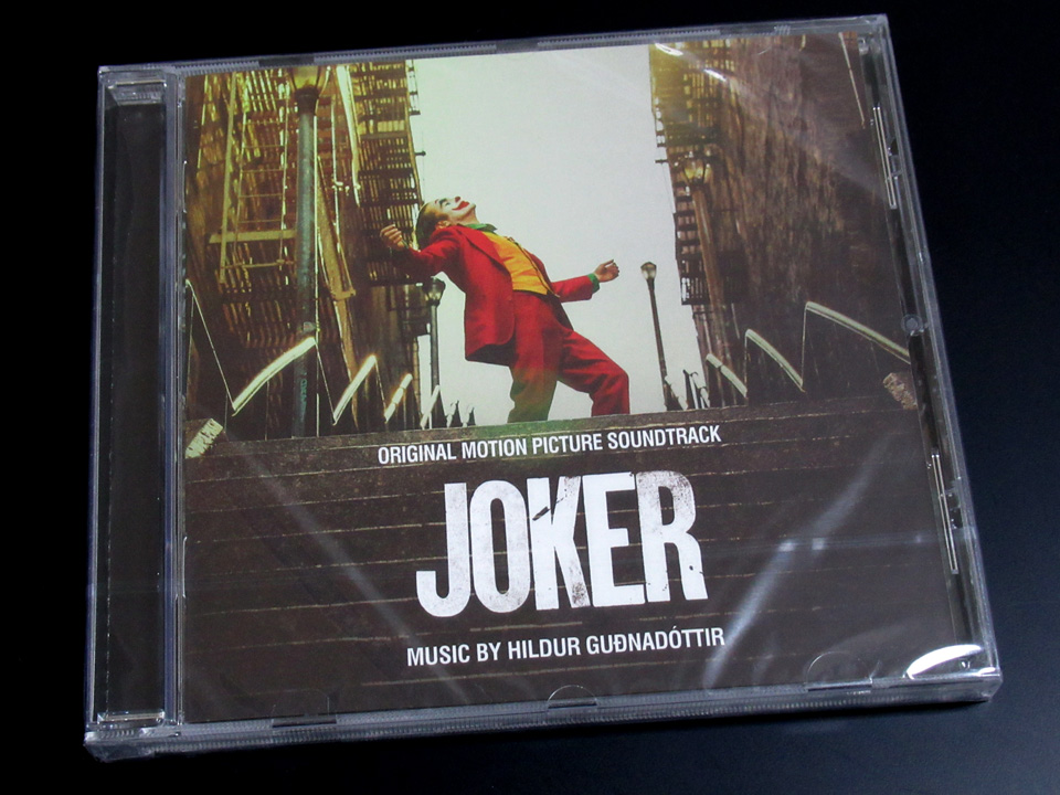 『ジョーカー』のCDプレス盤サントラが届いたという話。